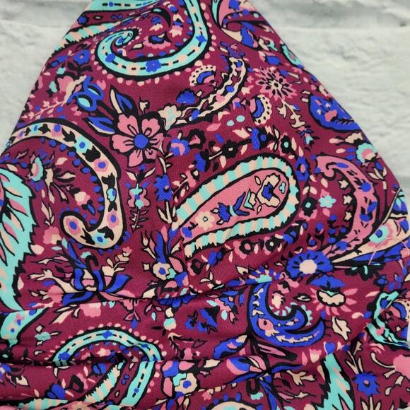 NWT Nanette Lepore Lauren Longline Fixt Bikini Top size 12 - Picture 14 of 14